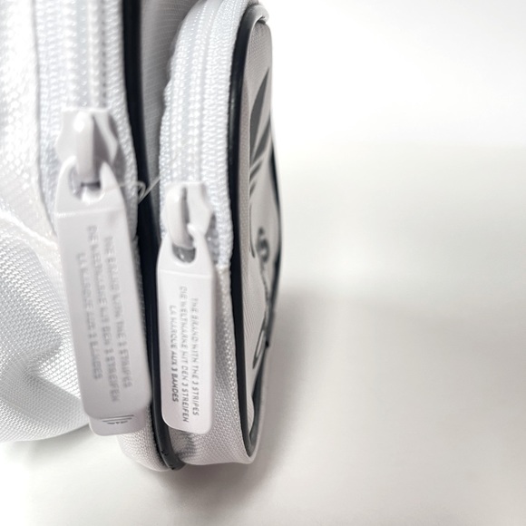 Adidas White and Black Mini Backpack main image 7